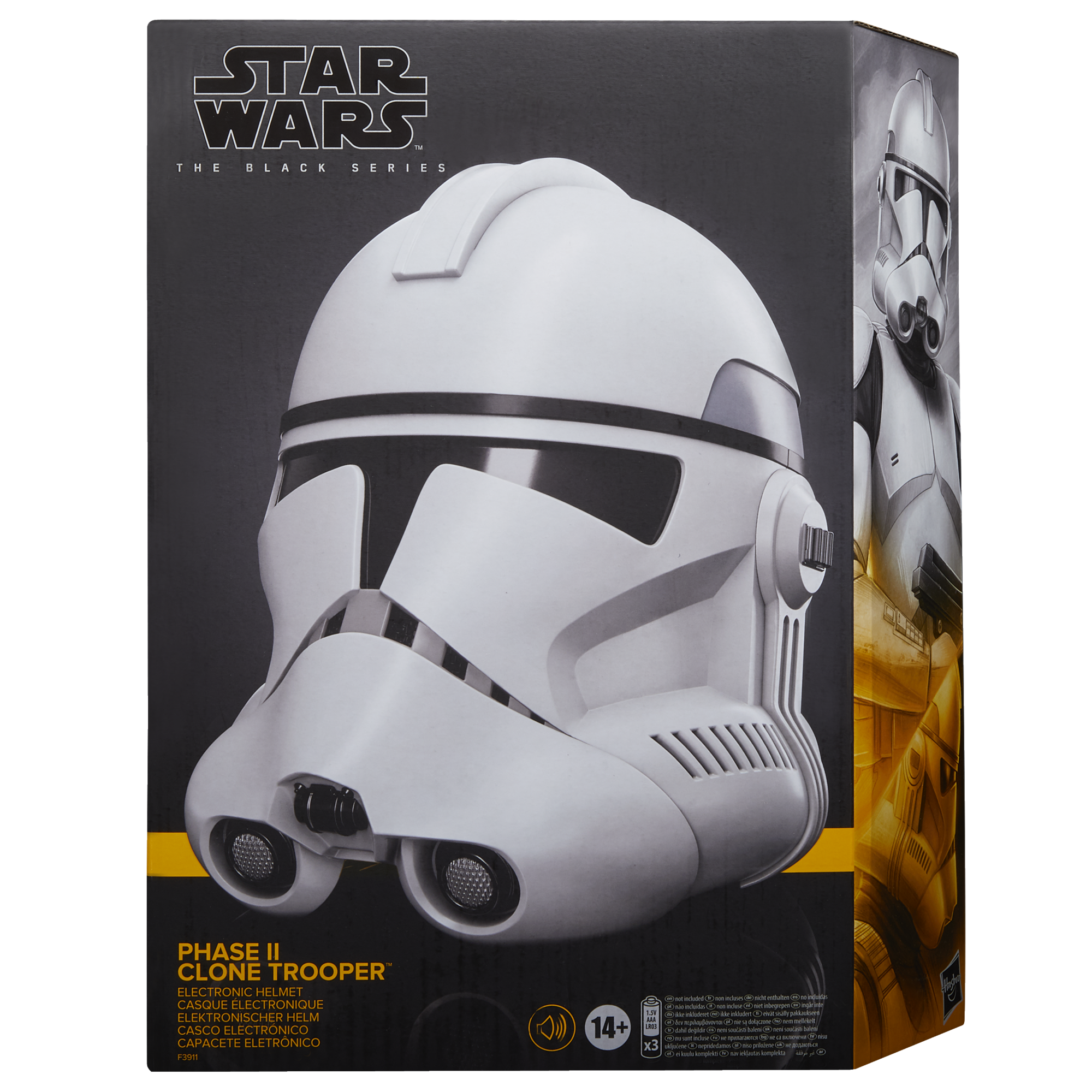 Star Wars The Black Series Phase II Clone Trooper Premium Electronic Helmet 