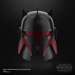 STAR WARS The Black Series Moff Gideon Premium Electronic Helmet