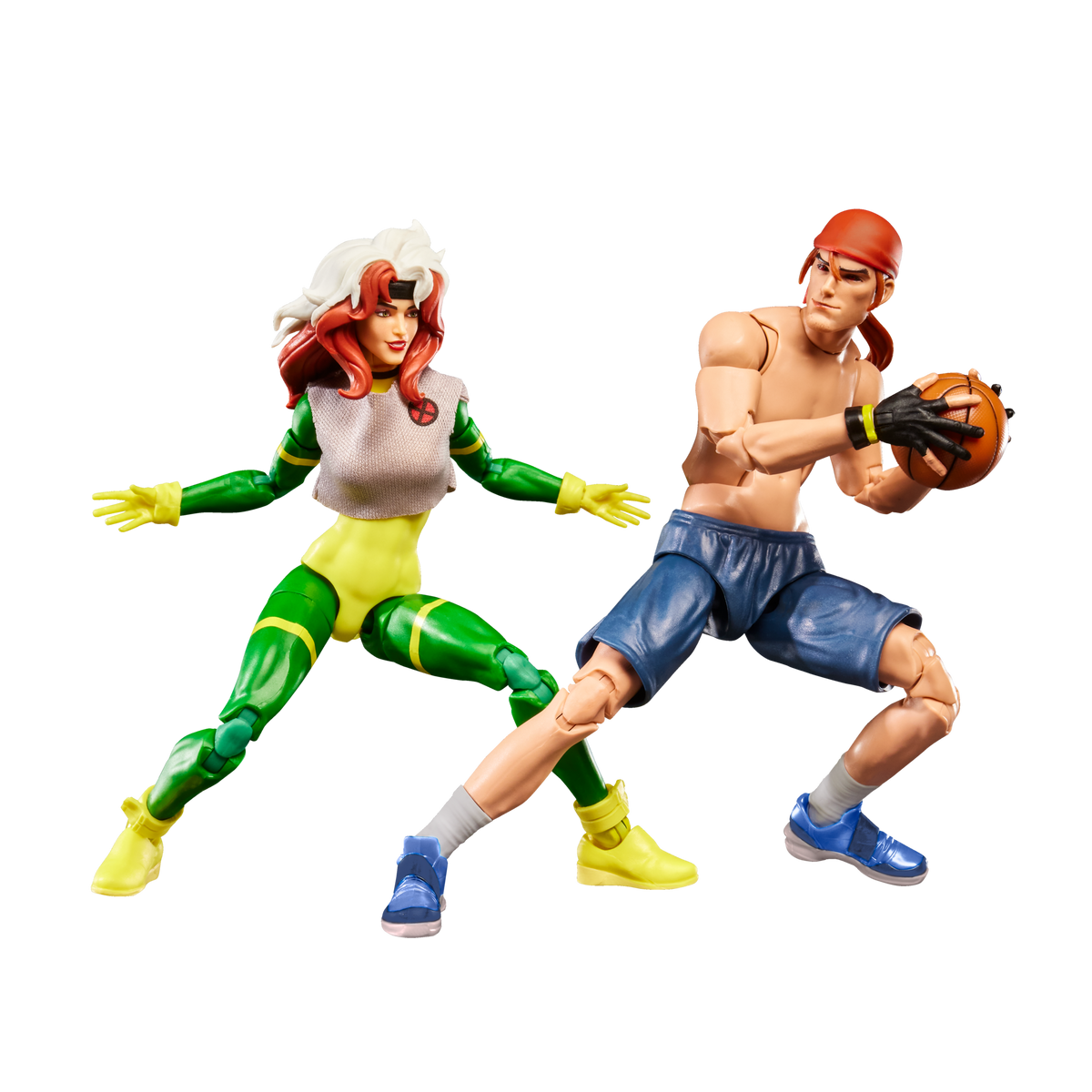 Marvel Legends Series Gambit and Marvel's Rogue