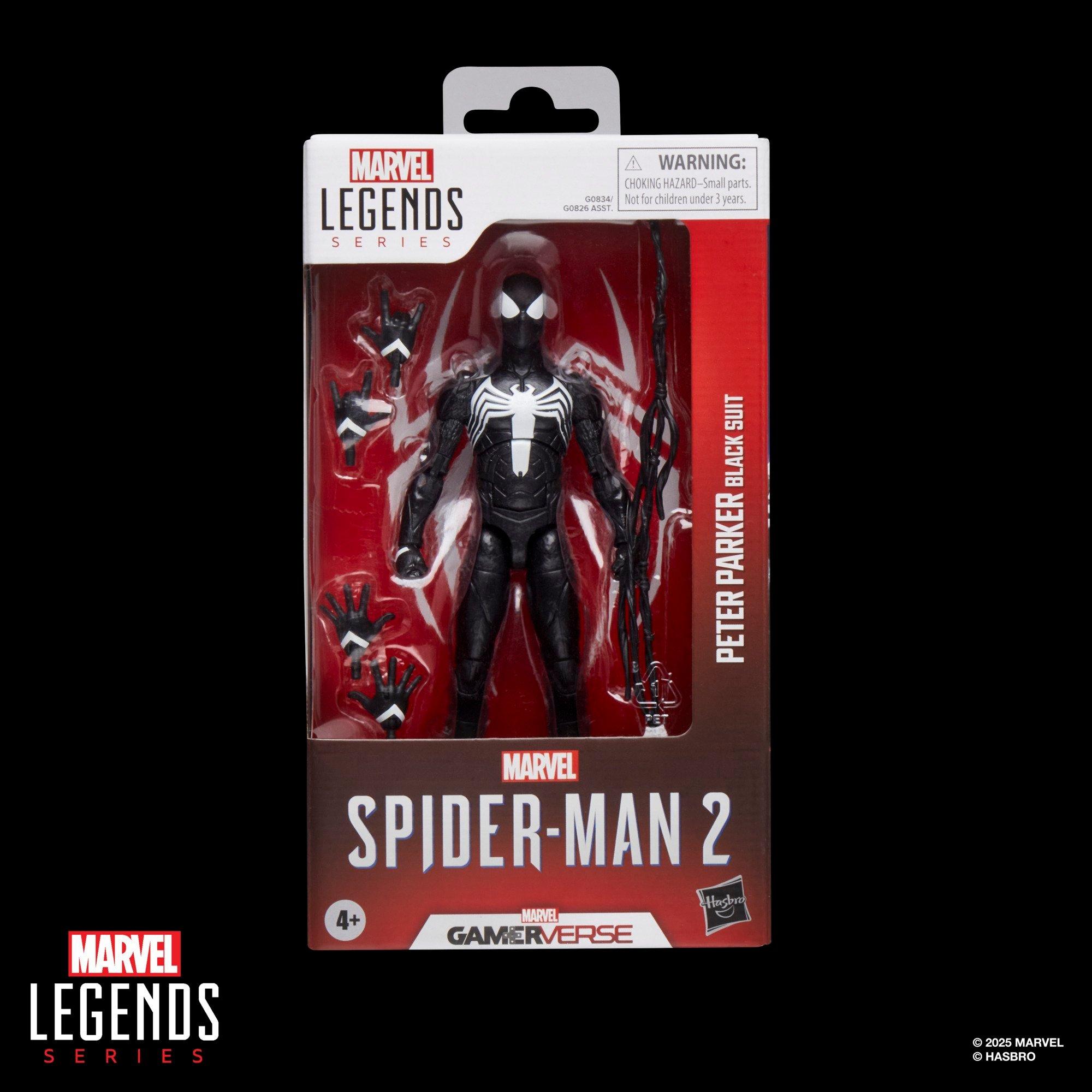 Marvel Legends Series Gamerverse Peter Parker Black Suit