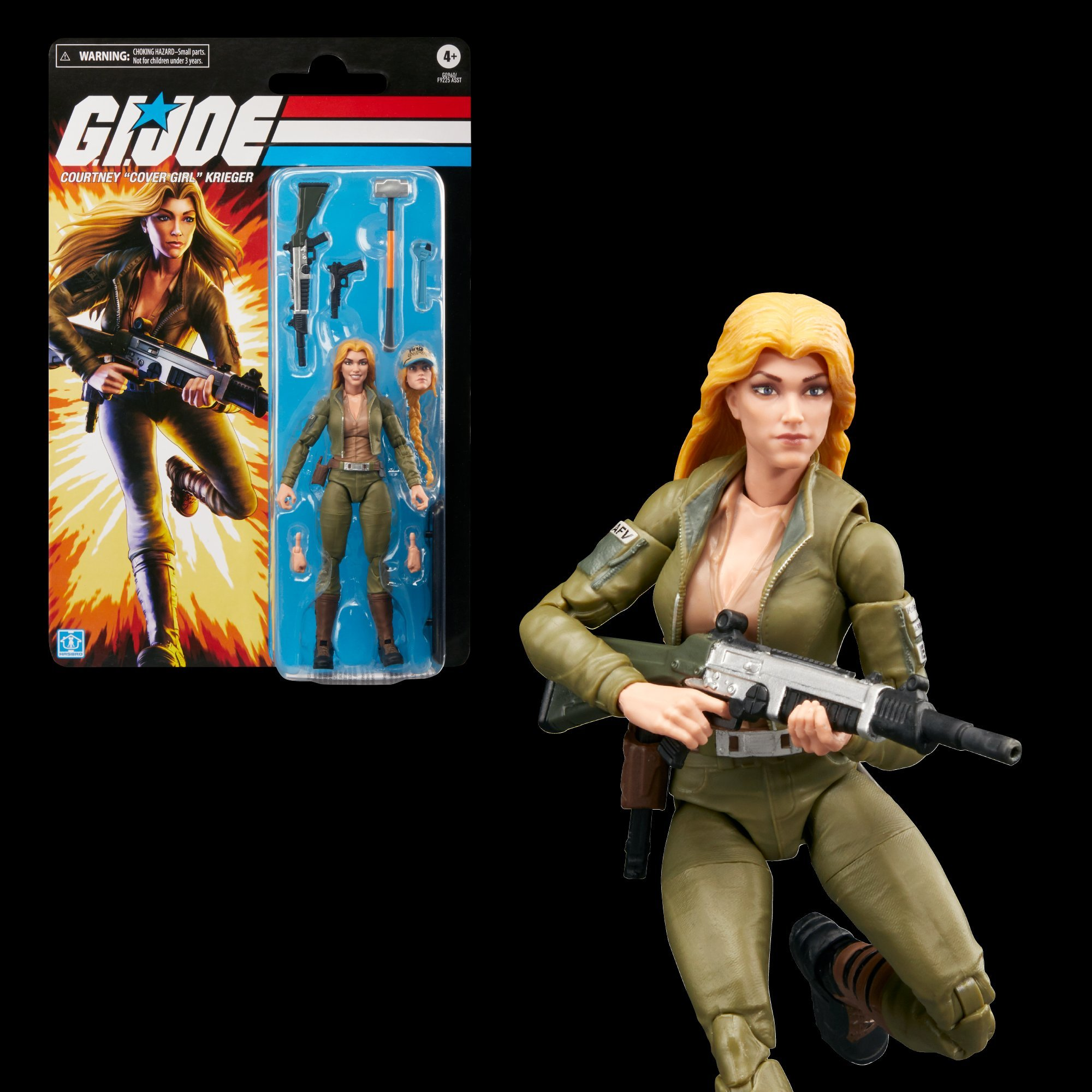 G.I. Joe Classified Series Retro Cardback Courtney “Cover Girl” Krieger
