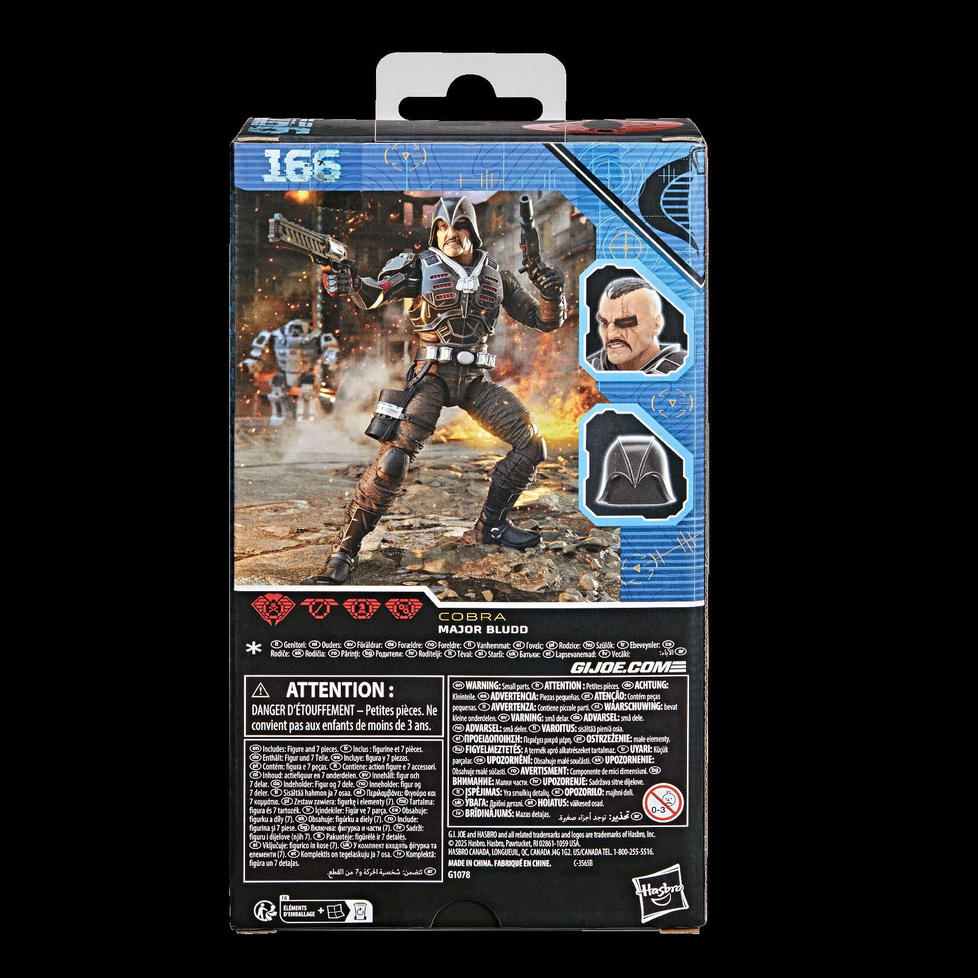 G.I. Joe Classified Series #166, Major Bludd
