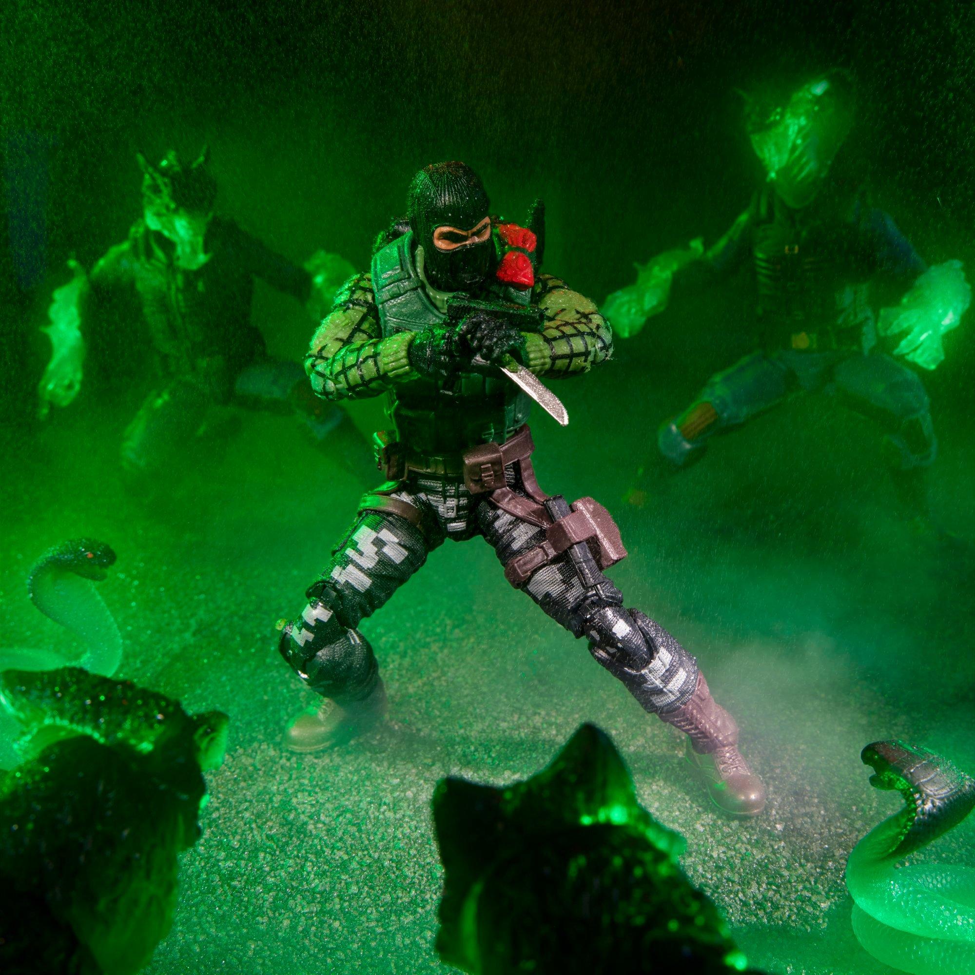 G.I. Joe Classified Series #164, Night Force Beach Head & Quick Kick