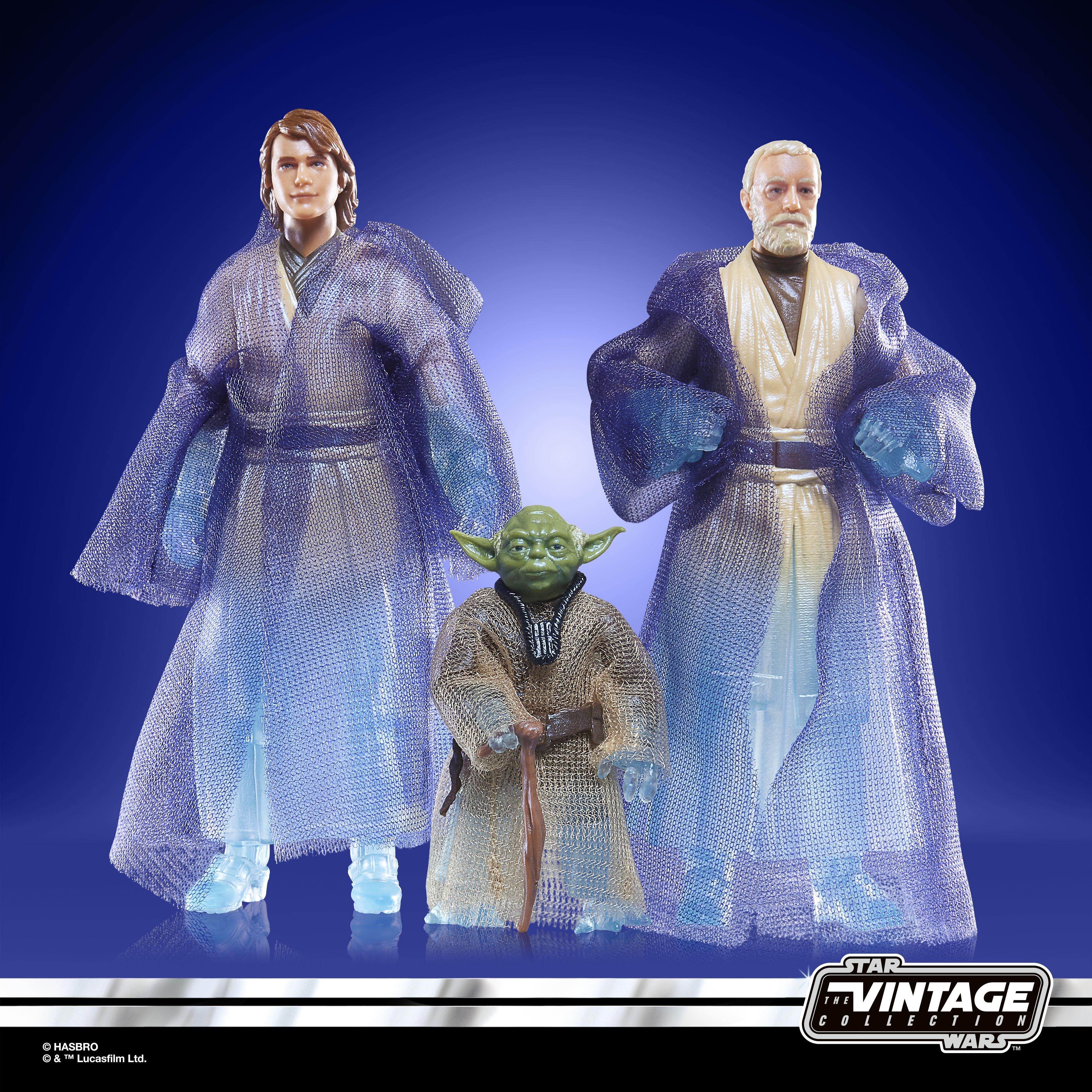 Star Wars The Vintage Collection Jedi Spirits 3-Pack