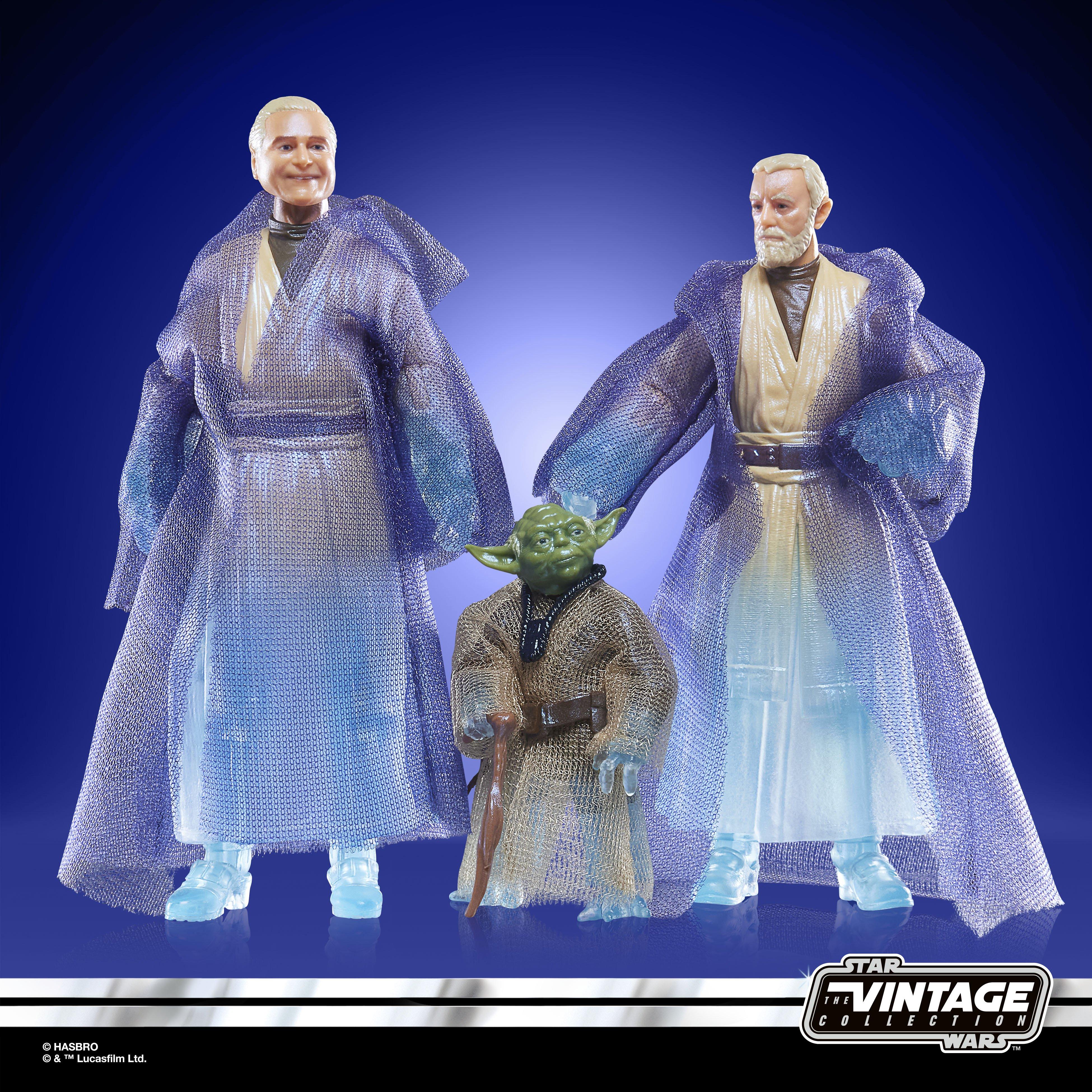 Star Wars The Vintage Collection Jedi Spirits 3-Pack