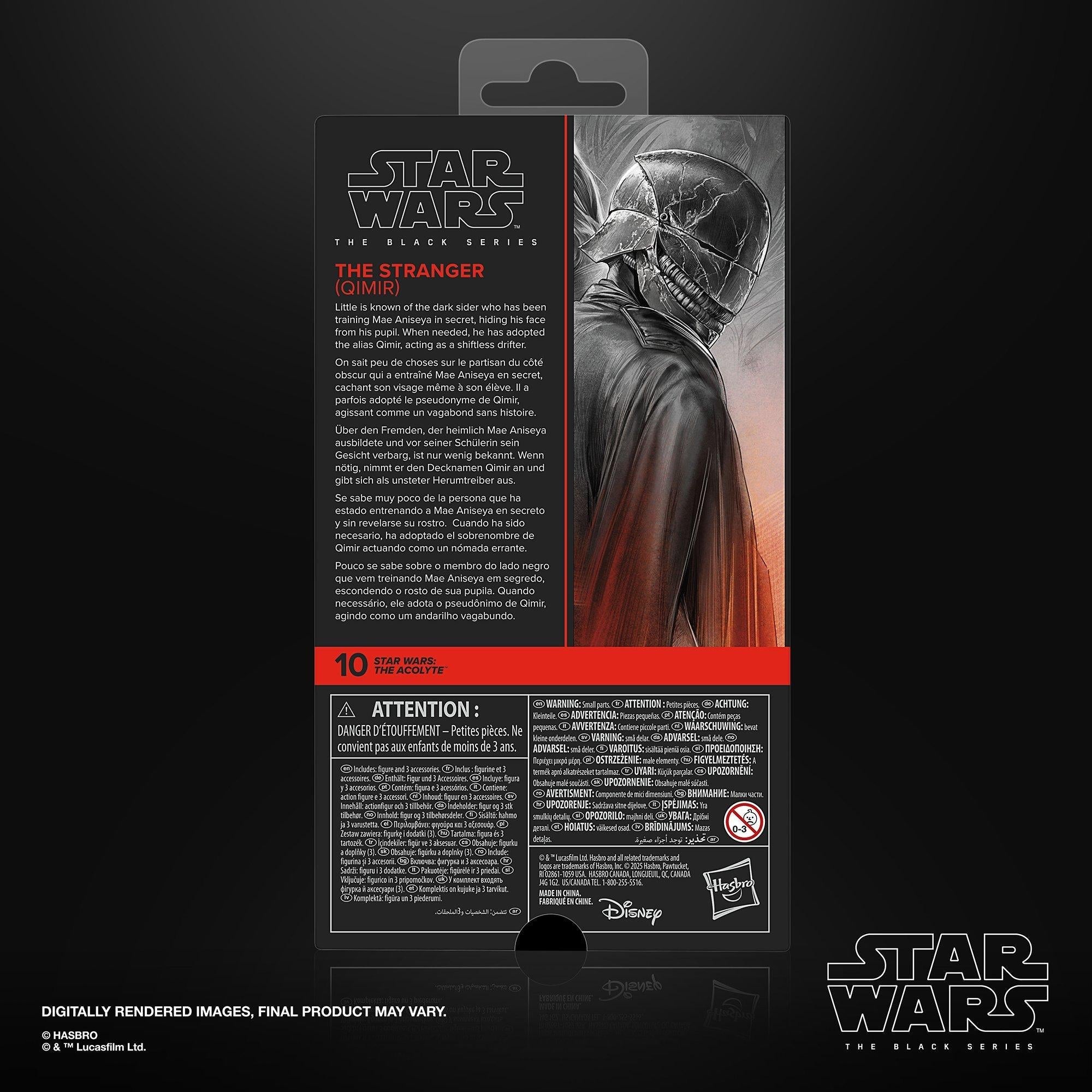 STAR WARS The Black Series The Stranger (Qimir)