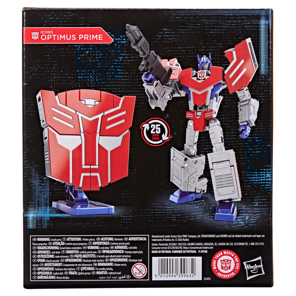 Transformers Icons Optimus Prime