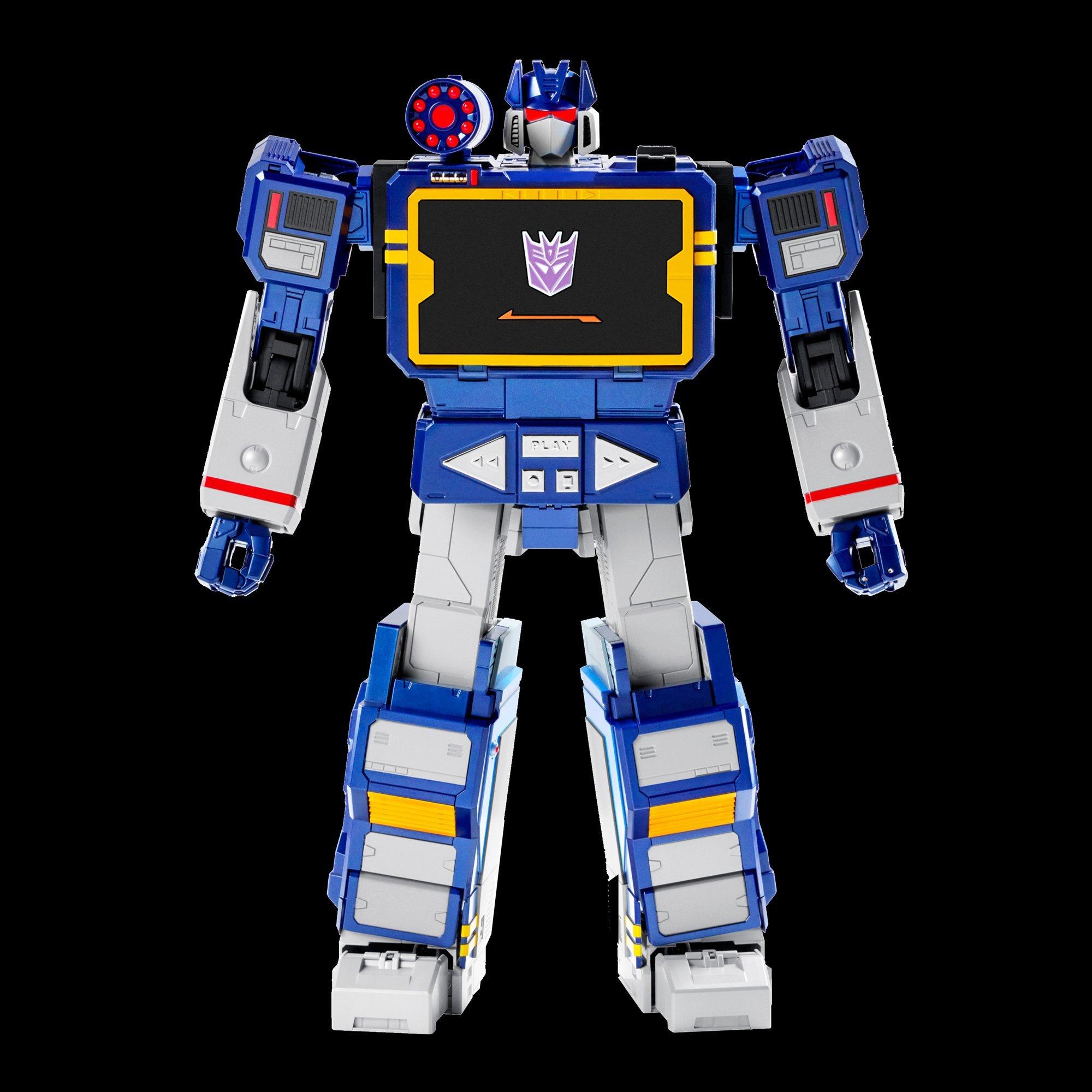 Transformers G1 Flagship Soundwave Auto-Converting Robot by Robosen