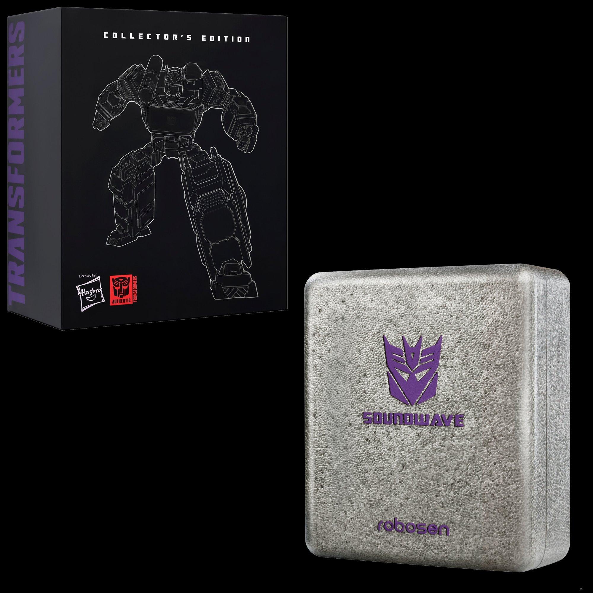 Transformers G1 Flagship Soundwave Auto-Converting Robot by Robosen